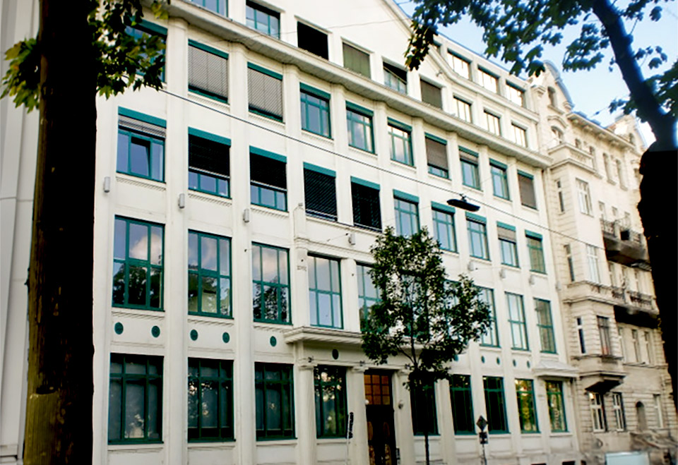 FL Tex-Zentrale in Wien, Fassade