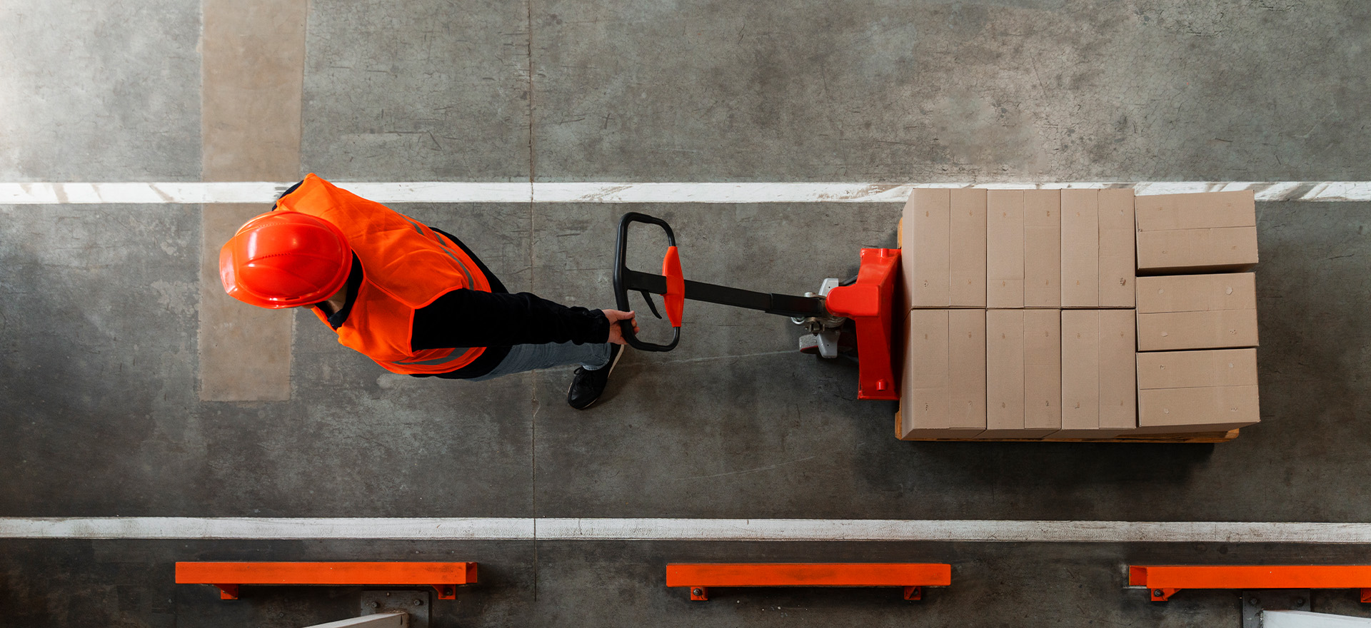 FL Tex bei der Arbeit - Hände schütteln